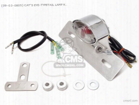 (09-03-0805) Cat's Eye-typetail Lamp Kit Ape50/100 (clear Lens