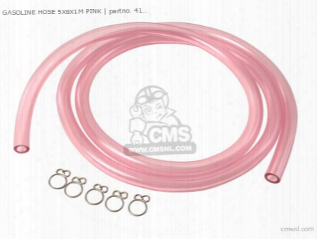 (91859) Gasoline Hose 5x8x1m Pink