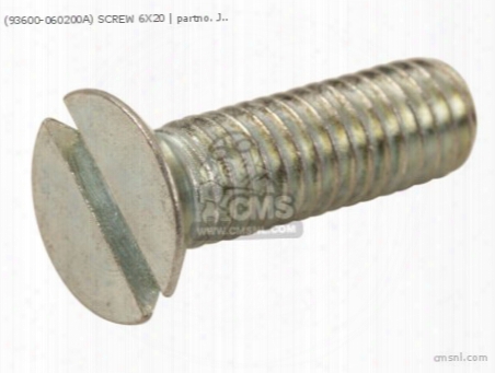 (93600-060200a) Screw 6x20