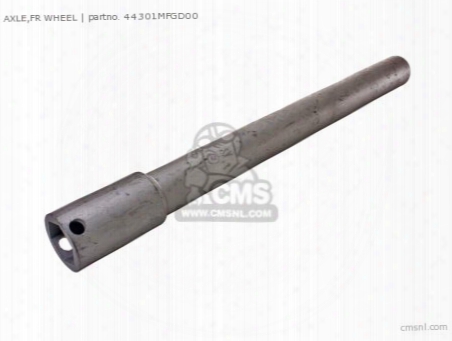 Axle,fr Wheel