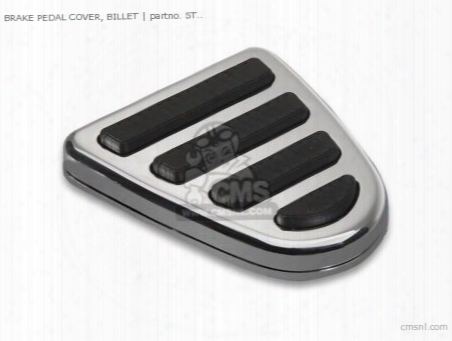 Brake Pedal Cover, Billet
