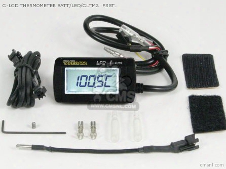 C-lcd Thermometer Batt/led/cltm2 F3stick-sensor