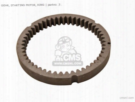 Gear, Starting Motor, Ring
