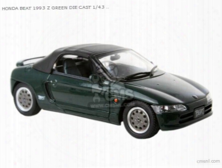 Honda Beat 1993 Z Green Die Cast 1/43