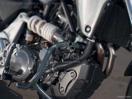 Mt-03 Engine Guards Grey