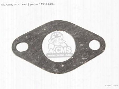 Packing, Inlet Pipe
