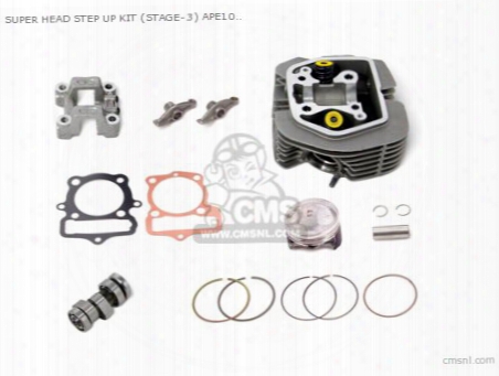 Super Head Step Up Kit (stage-3) Ape100 (57mm,115cc/124cc)