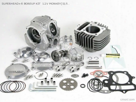 Superhead+r Boreup Kit 12v Monkey(s15/88cc/v-cylinder)