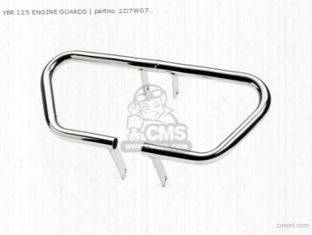 Ybr 125 Engine Guards - Chrome