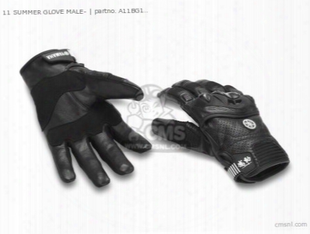 11 Summer Glove Male-blk
