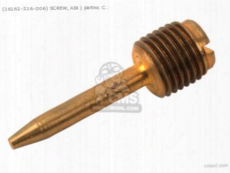 (16162-216-006) Screw, Air