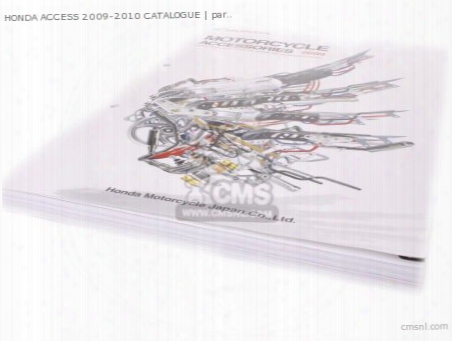 Honda Access 2009-2010 Catalogue
