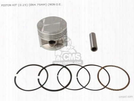 Piston Kit (0.25) (ãƒâ˜64.75) (non O.e. Alternative)
