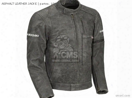 Asphalt Leather Jacke