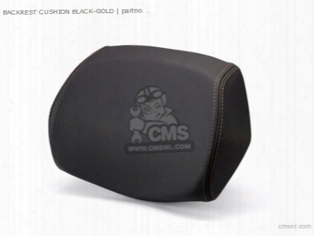 Backrest Cushion Black-gold
