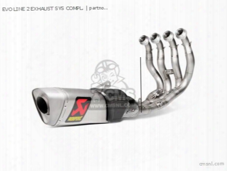 Evo Line 2 Exhaust Sys Compl.