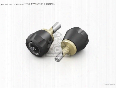 Front Axle Protector Titanium