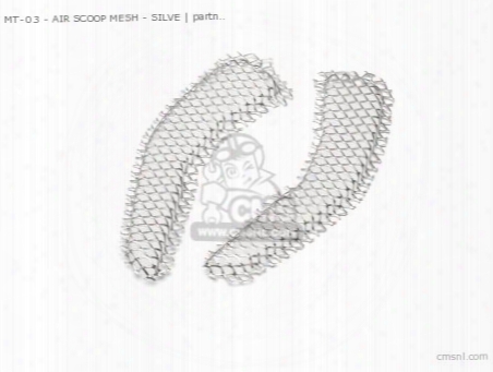 Mt-03 - Air Scoop Mesh - Silve