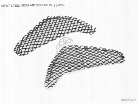 Mt-07 Steel Mesh Air Scoops Bl