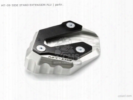Mt-09 Side Stand Extension Alu