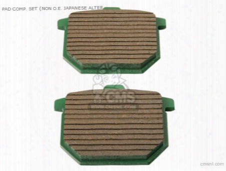 Pad Comp. Set (non O.e. Japanese Alternative)