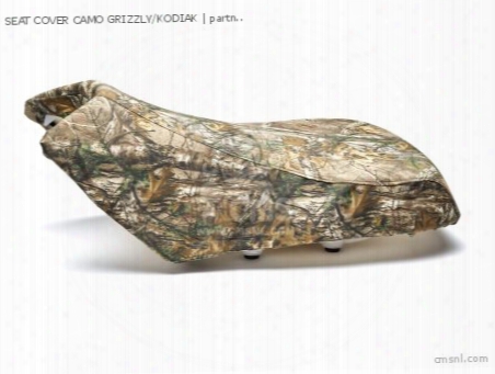 Seat Cover Camo Grizzly/kodiak