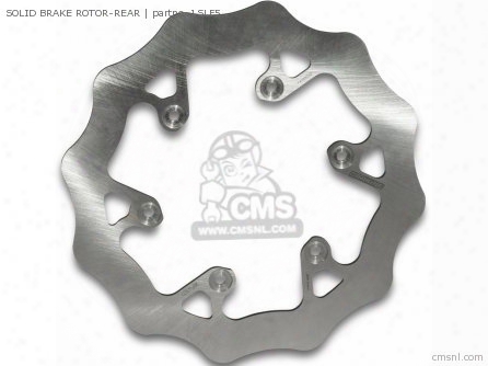 Solid Brake Rotor-rear