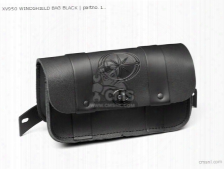 Xv950 Windshield Bag Black