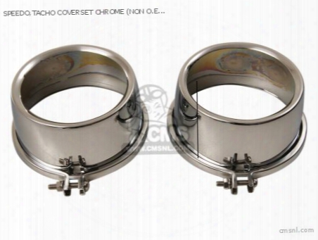 Speedo,tacho Coverset Chrome (non O.e. Japanese Alternative)