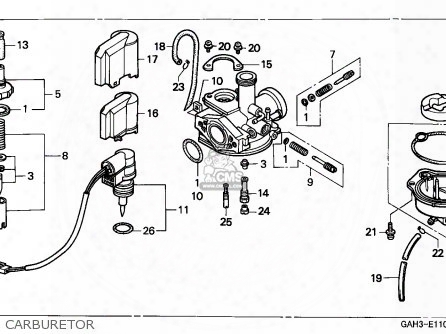 (16012-gah-a00) Needle Set,jet