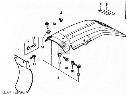 (17245mn1670) Mud Guard,a.air/c