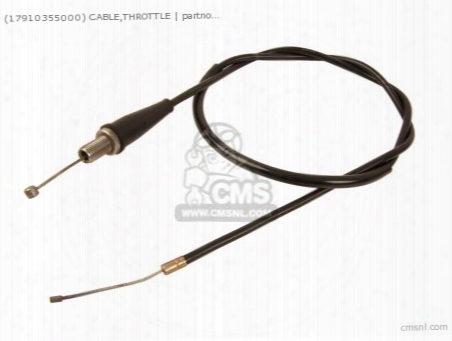 (17910355000) Cable,throttle