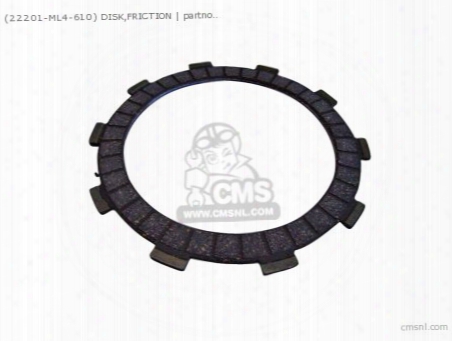 (22201377000) Disk,friction