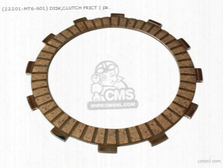 (22201mt6601) Disk,clutch Frict