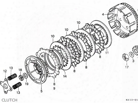(22321kf0770) Plate,clutch