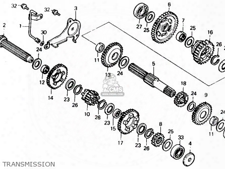 (23220-mz8-h00) Shaft,counter