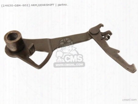 (24630-gb4-602) Arm,gearshift