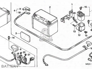 (31500-mcr-d02) Battery Ytz14s