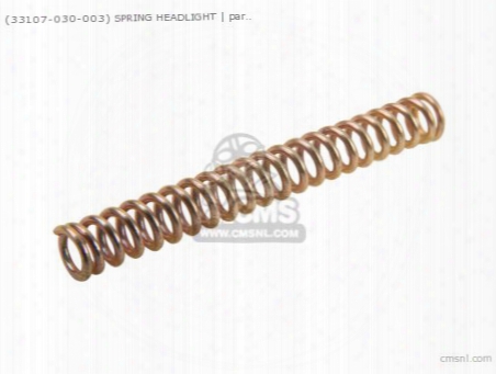 (33107030003) Spring Headlight