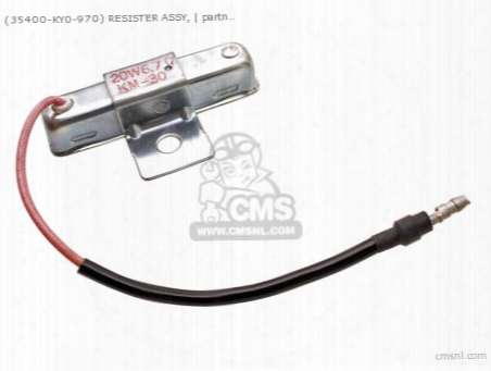 (35400ky0970) Resister Assy,