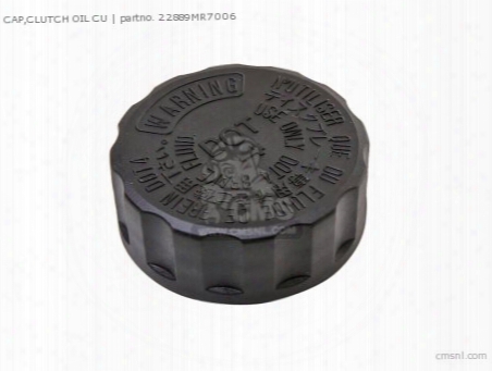 Cap,clutch Oil Cu