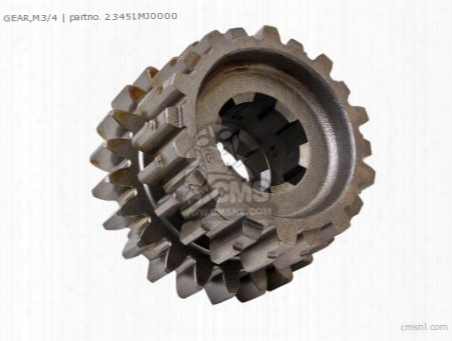Gear,m3/4