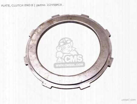 Plate, Clutch End 8