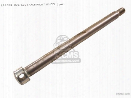(44301046010) Axle Frt Wheel