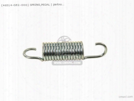 (46514ge2000) Spring,pedal