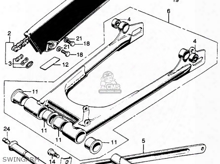 (52144329000) Cap Rear Fork