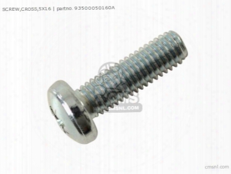Screw,cross,5x16