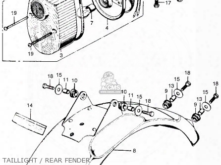 (80100130690xw) Fender Comp,rear
