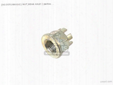 (90305169000) Nut,rear Axle