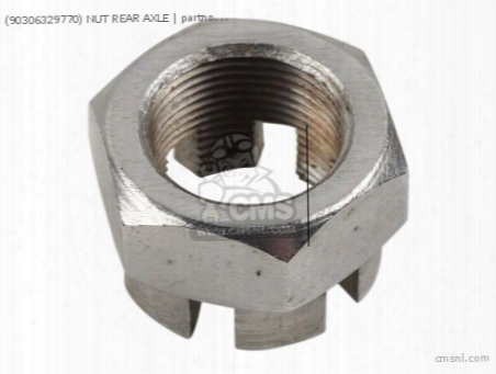 (90306329770) Nut Rear Axle